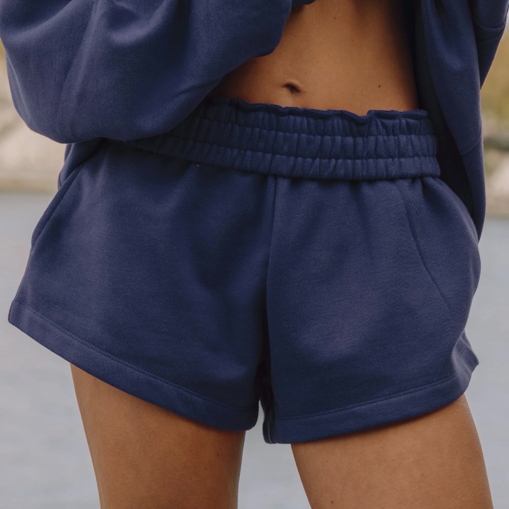 Daily Drills Navy Fleece Super Shorts - New with Tags!!